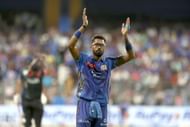 Hardik Pandya leading on the field - Source: Getty
